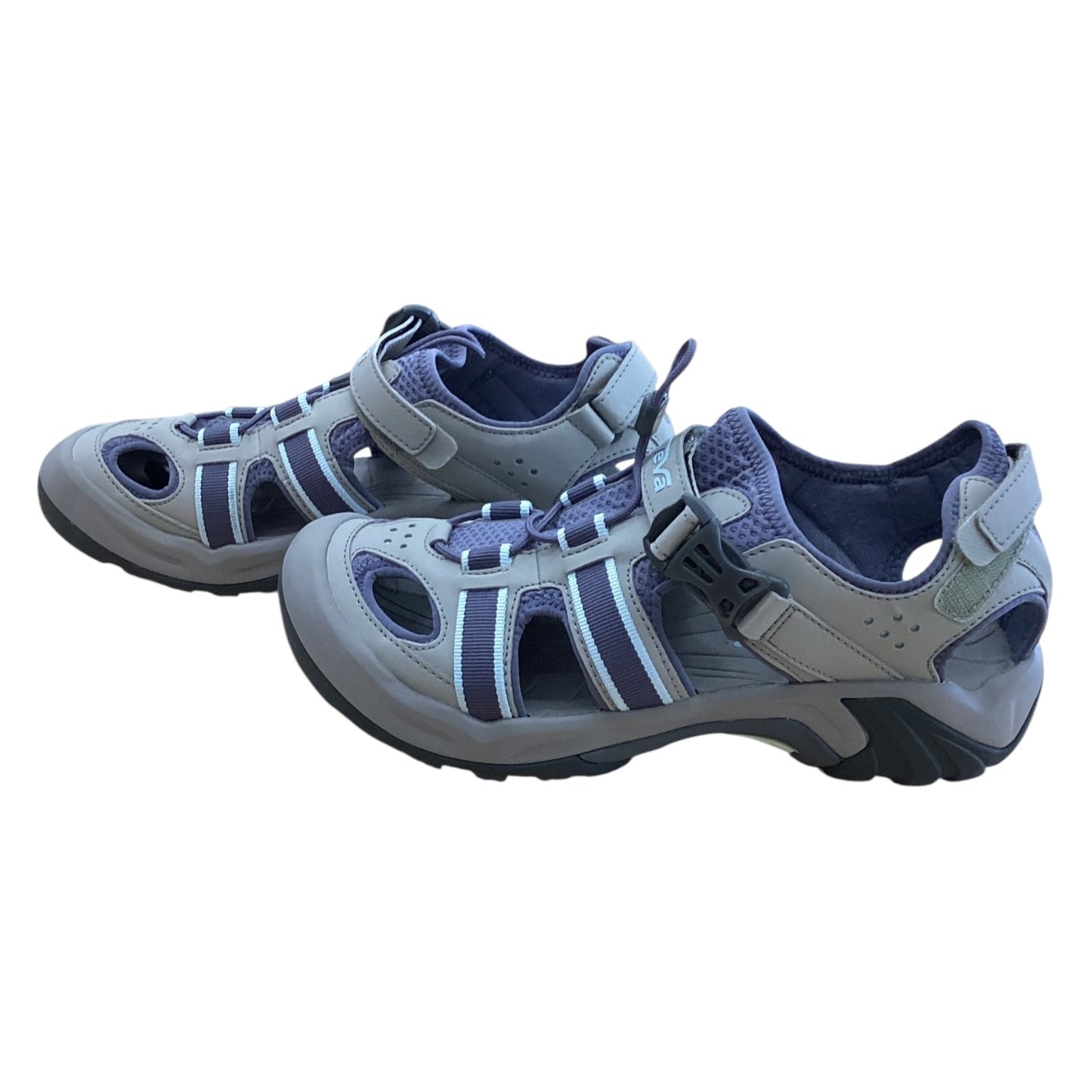 Sandals Sport By Teva In Blue & Grey, Size:11