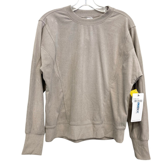Sweatshirt Crewneck By Rbx In Taupe, Size:S
