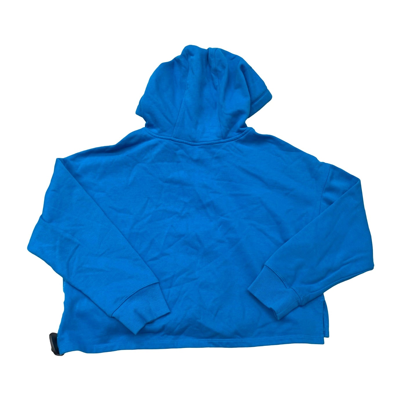 Athletic Sweatshirt Hoodie By Calvin Klein In Blue, Size:L