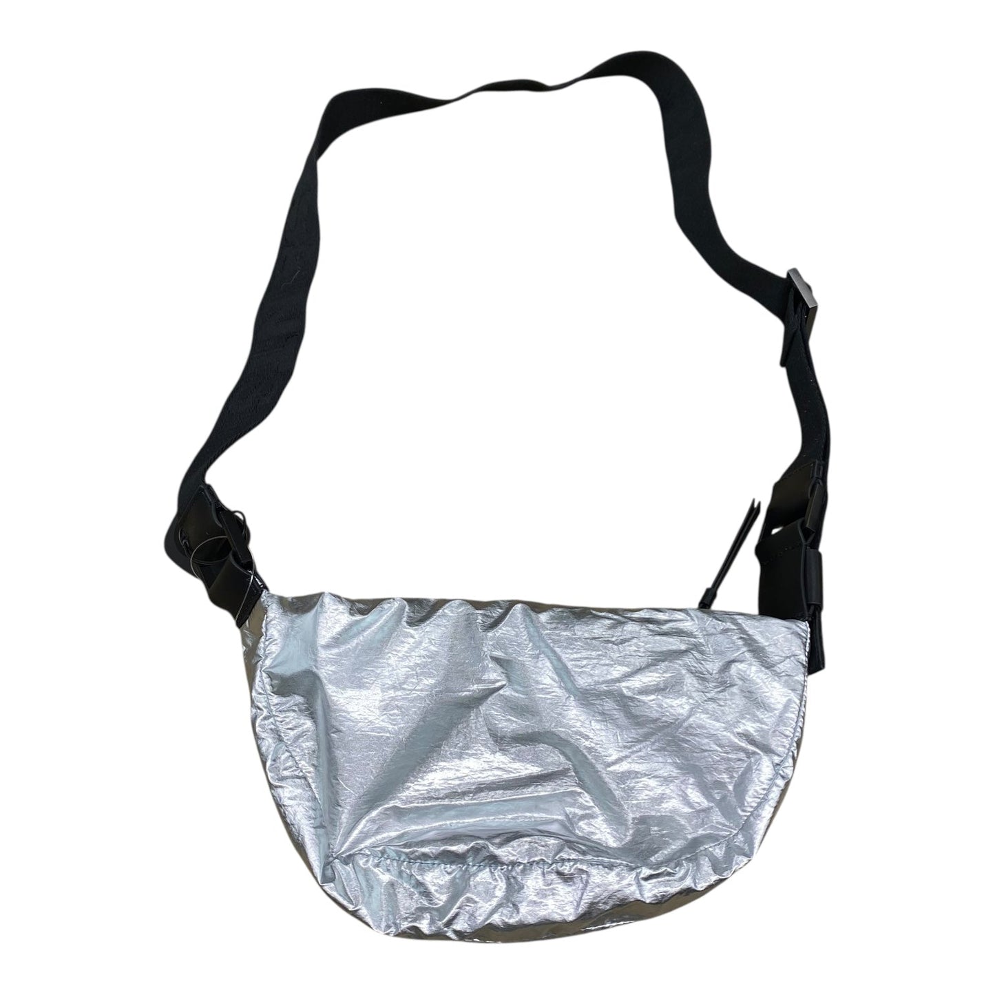 Belt Bag Designer By All Saints In Black & Silver, Size:Medium