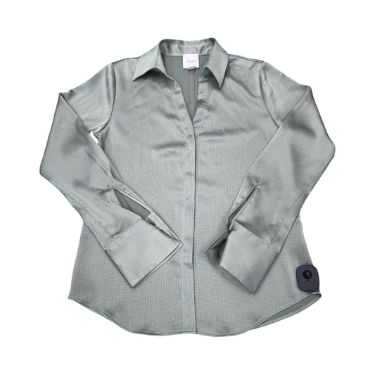 Top Ls By Calvin Klein In Green, Size:Xs