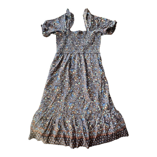 Dress Casual Maxi By Vineyard Vines In Multi, Size:L