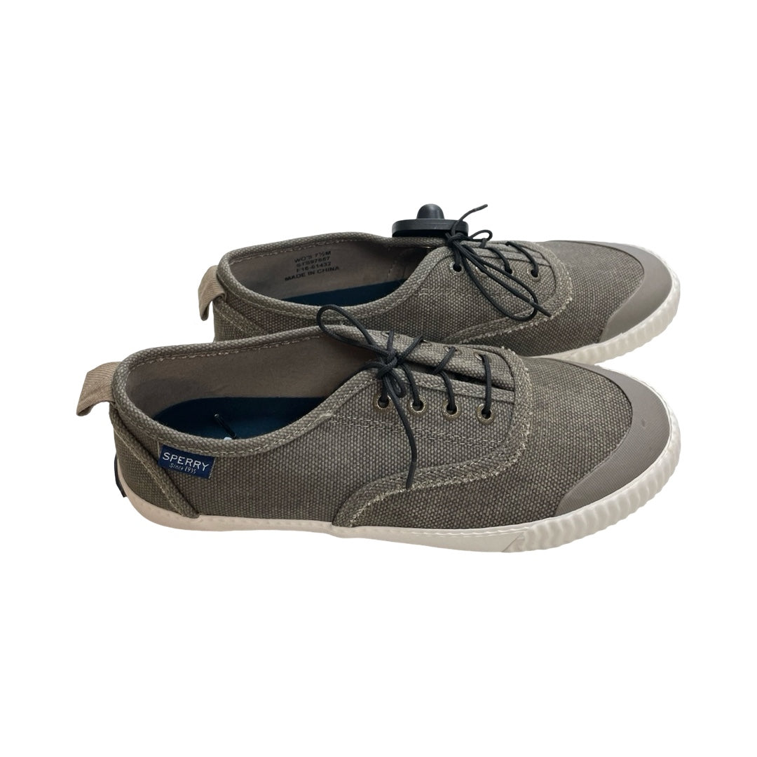 Shoes Flats By Sperry In Green, Size:7.5