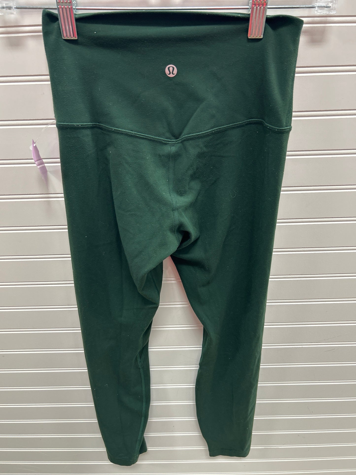 Athletic Leggings By Lululemon In Green, Size:4