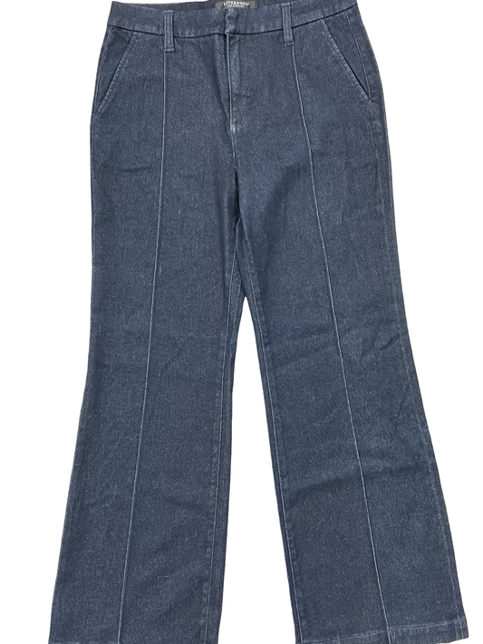 Jeans Boot Cut By Liverpool In Blue Denim, Size:12