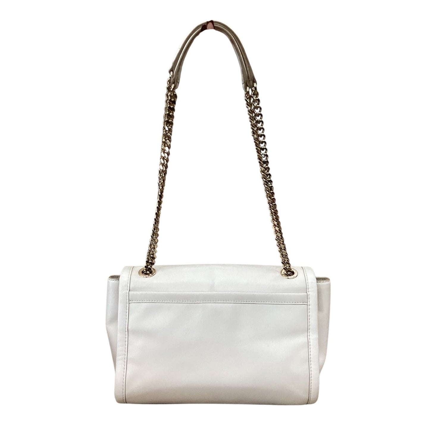Handbag Designer By Coach In Cream, Size:Medium