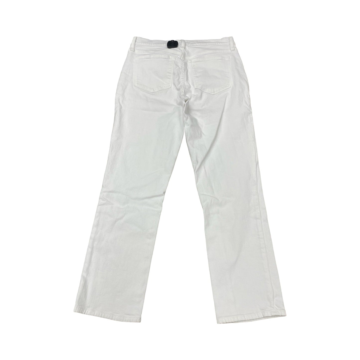 Jeans Straight By J. Crew In White Denim, Size:8