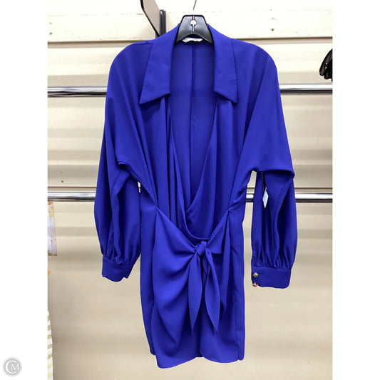 Dress Party Short By Amanda Uprichard In Blue, Size: S