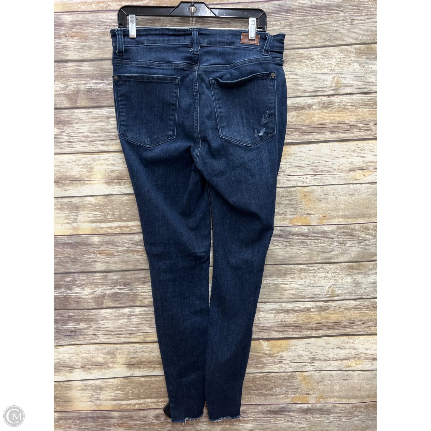 Jeans Skinny By Judy Blue In Blue Denim, Size: 10