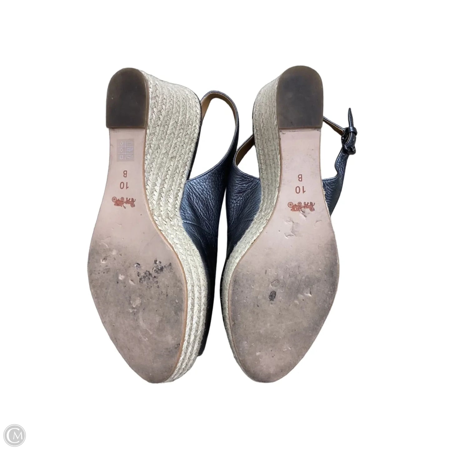 Shoes Designer By Coach In Grey, Size: 10