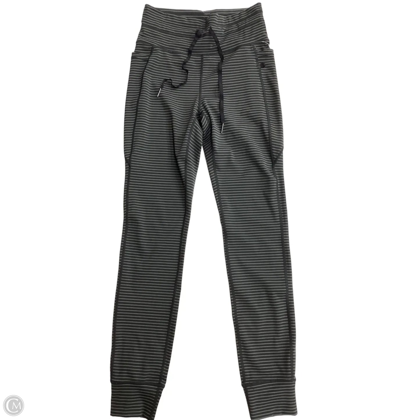 Athletic Pants By Clothes Mentor In Striped Pattern, Size: S