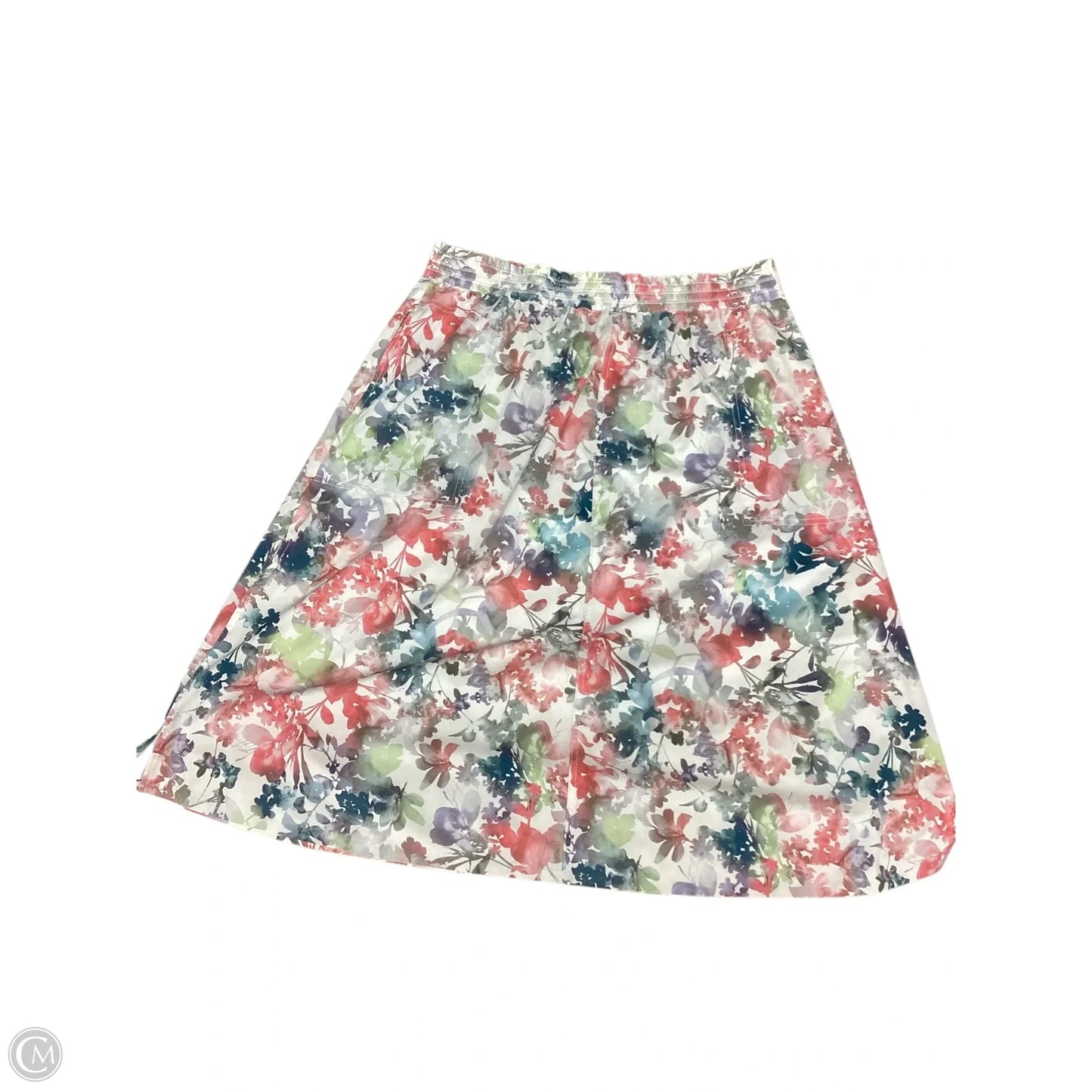 Athletic Skirt By Athleta In Floral Print, Size: Xl