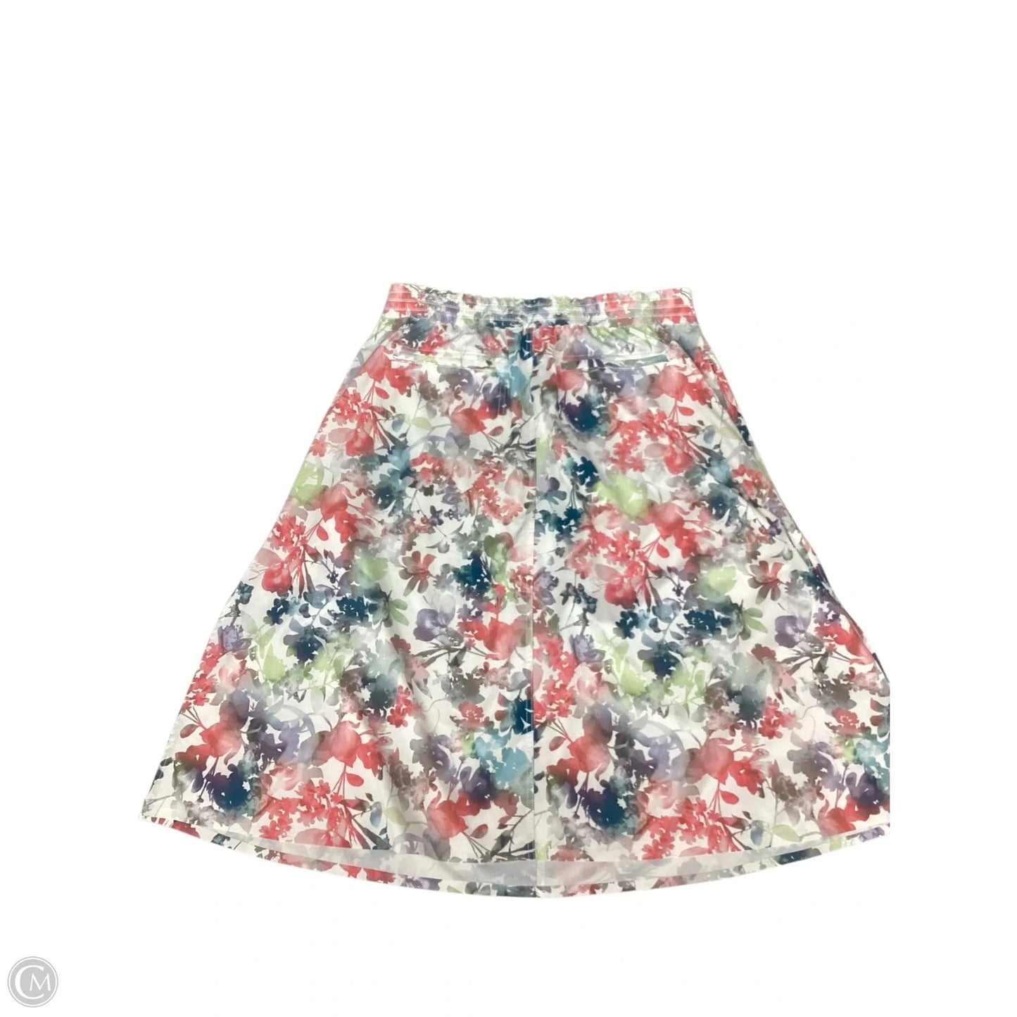 Athletic Skirt By Athleta In Floral Print, Size: Xl