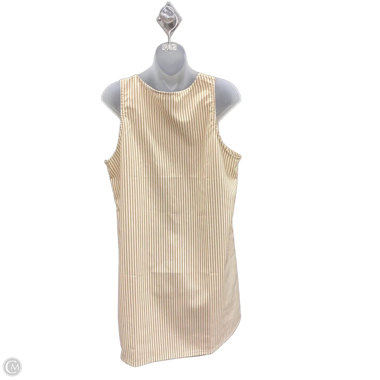 Dress Casual Short By Clothes Mentor In Tan, Size: M