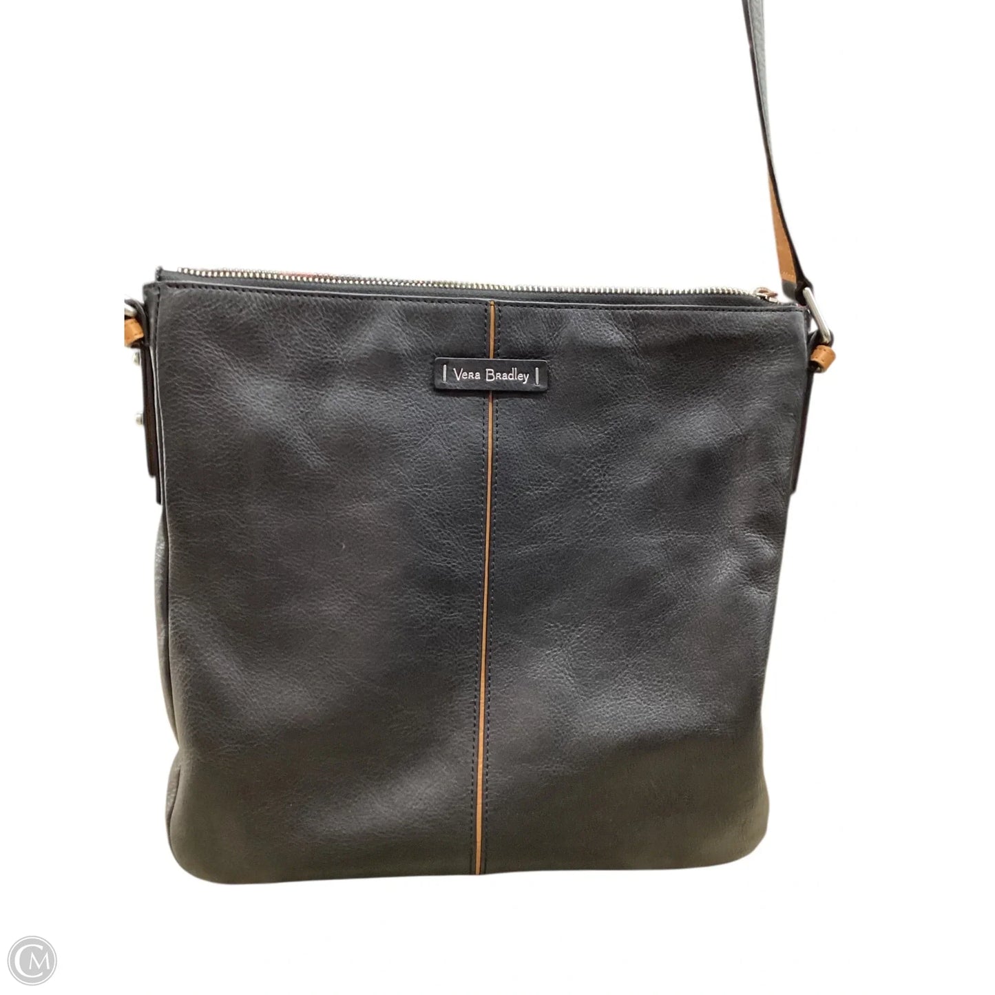 Handbag Leather By Vera Bradley, Size: Medium