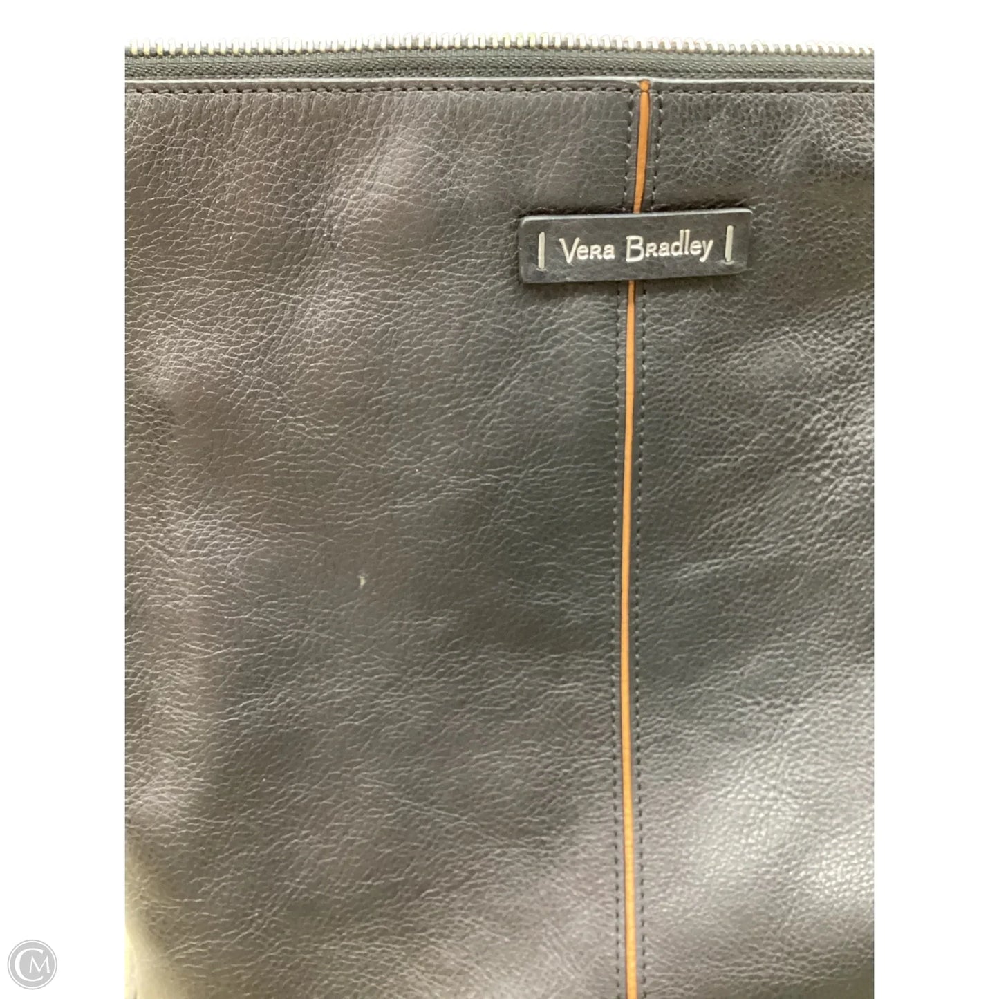 Handbag Leather By Vera Bradley, Size: Medium