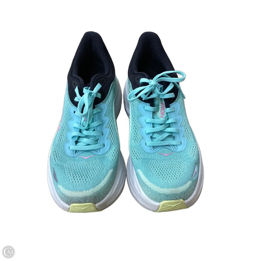 Shoes Athletic By Hoka In Teal, Size: 11