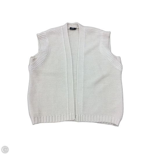 Sweater Short Sleeve By Yest In Ivory, Size: Xl