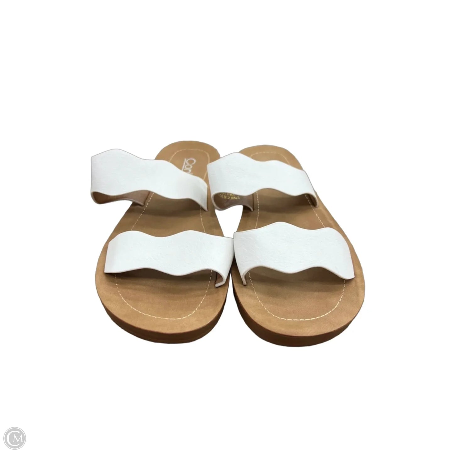 Sandals Flats By Corkys In White, Size: 8