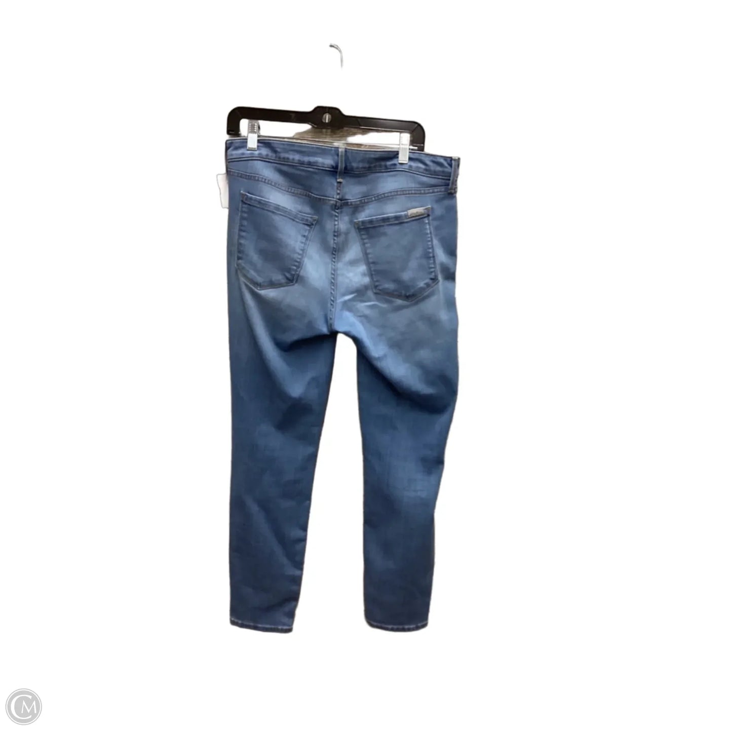 Jeans Straight By Eddie Bauer In Blue, Size: 12