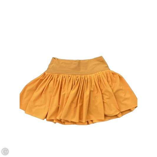 Athletic Skirt By Offline In Orange, Size: M