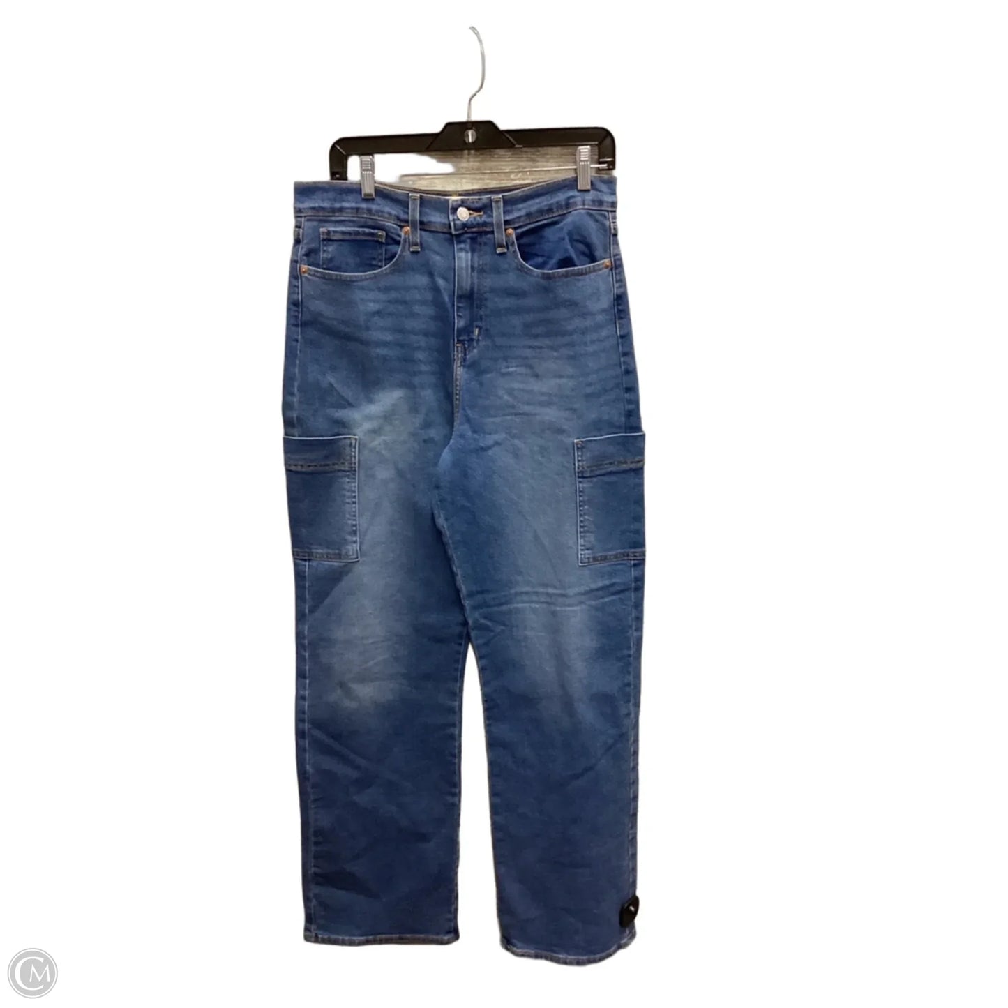 Jeans Straight By Levis In Blue, Size: 10