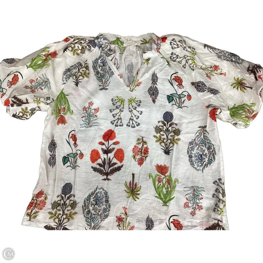 Top Short Sleeve By Umgee In Multi-colored, Size: 2x