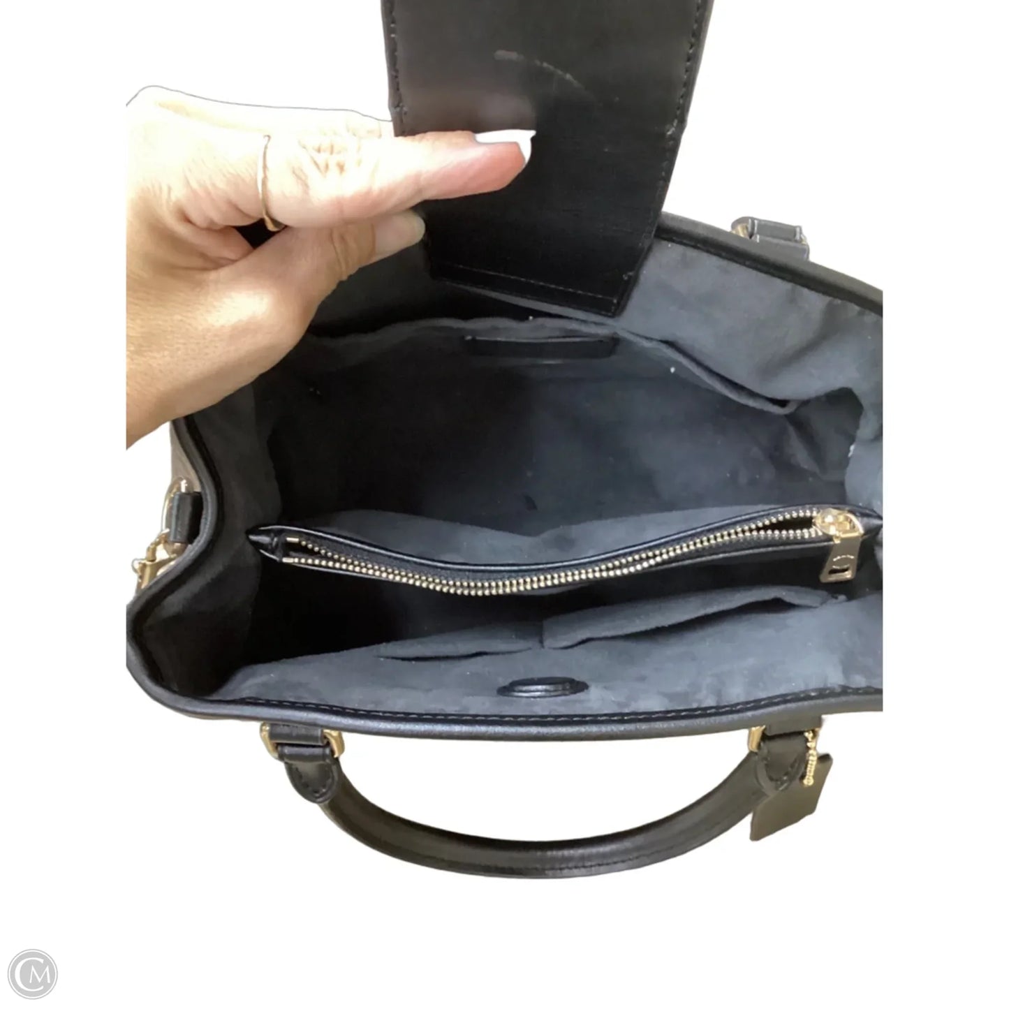 Handbag Designer By Coach, Size: Medium