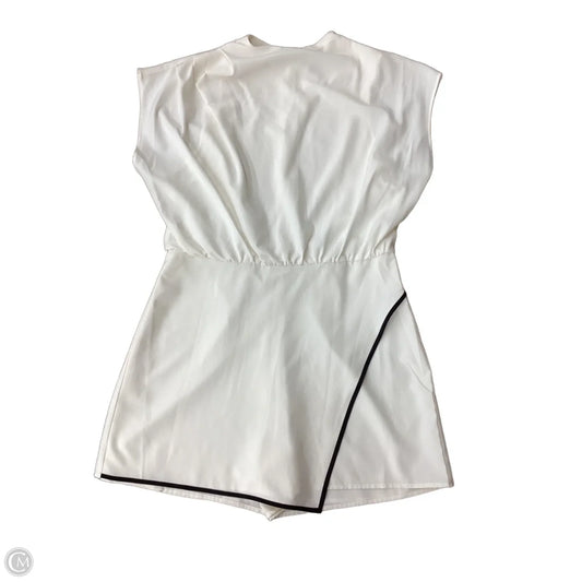 Dress Casual Short By Express In Cream, Size: M
