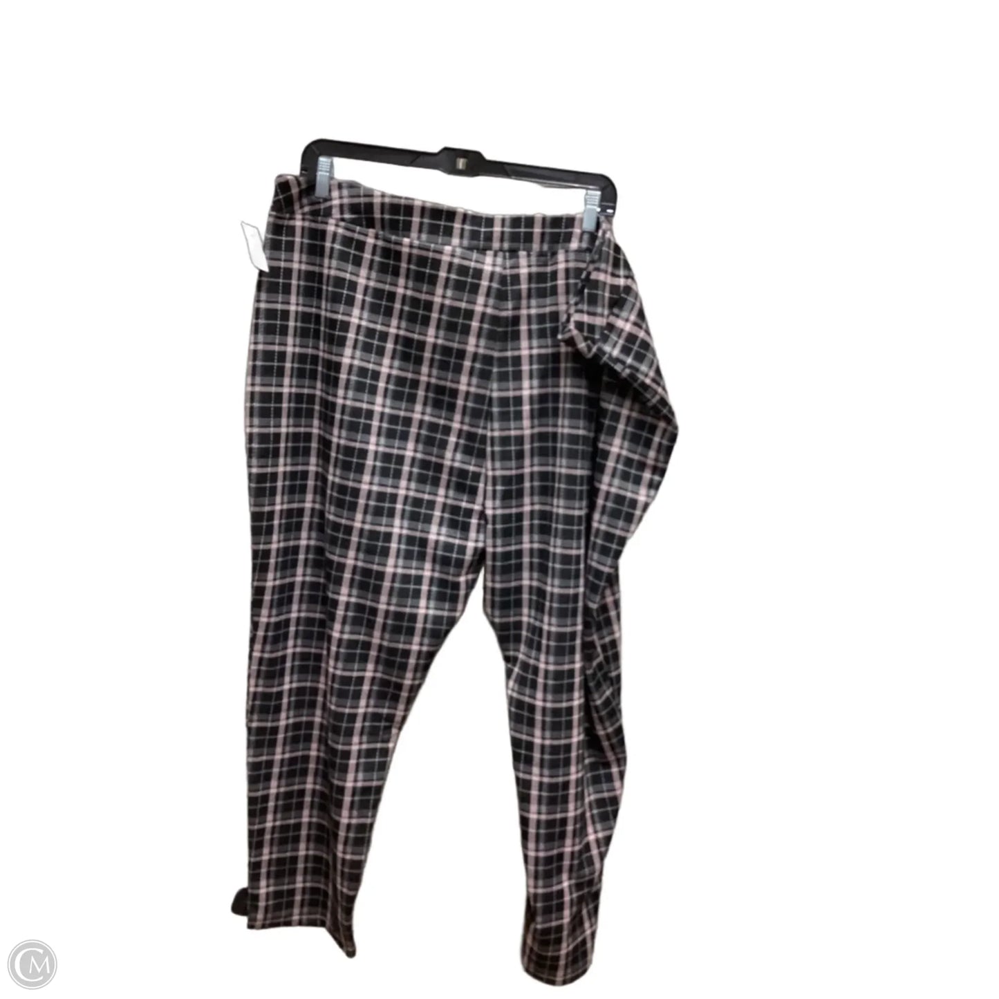 Pants Dress By Ashley Stewart In Plaid Pattern, Size: 4x