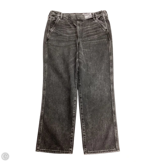 Jeans Wide Leg By Express In Black, Size: 10
