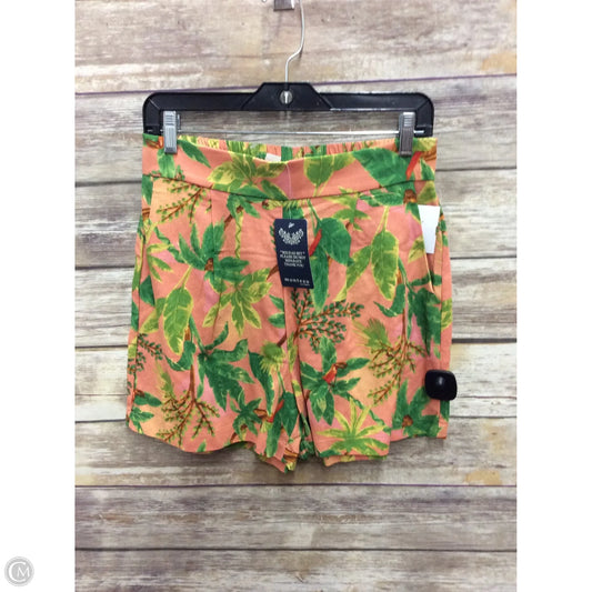 Shorts By Monteau In Tropical Print, Size: L