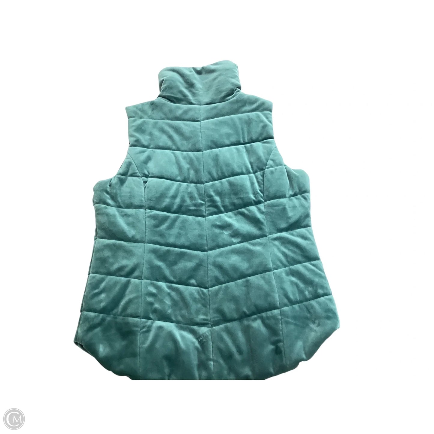 Vest Puffer & Quilted By Clothes Mentor In Green, Size: M