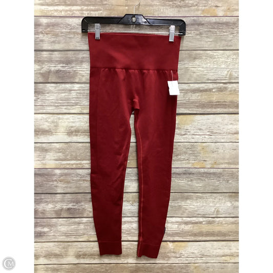 Athletic Leggings By Lole In Red, Size: Xs