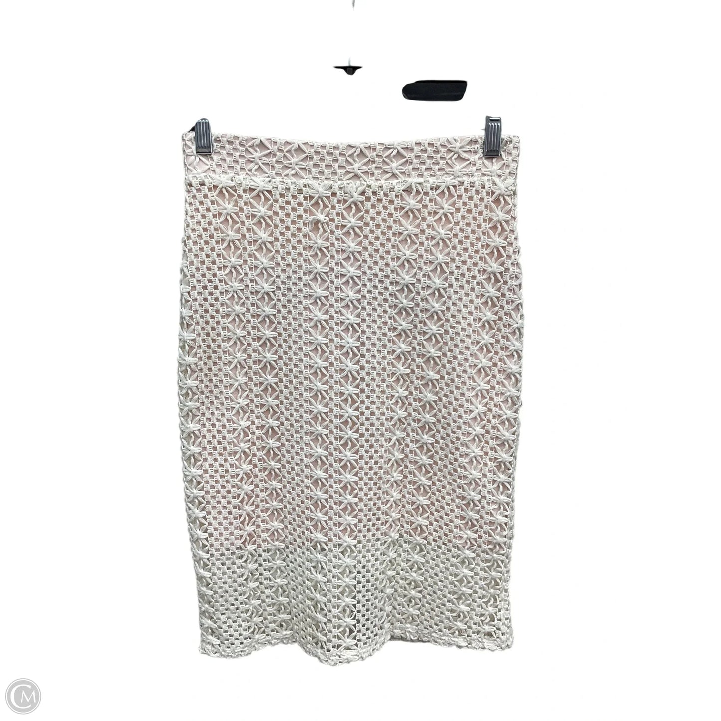 Skirt Midi By Free People In Cream & Pink, Size: 2