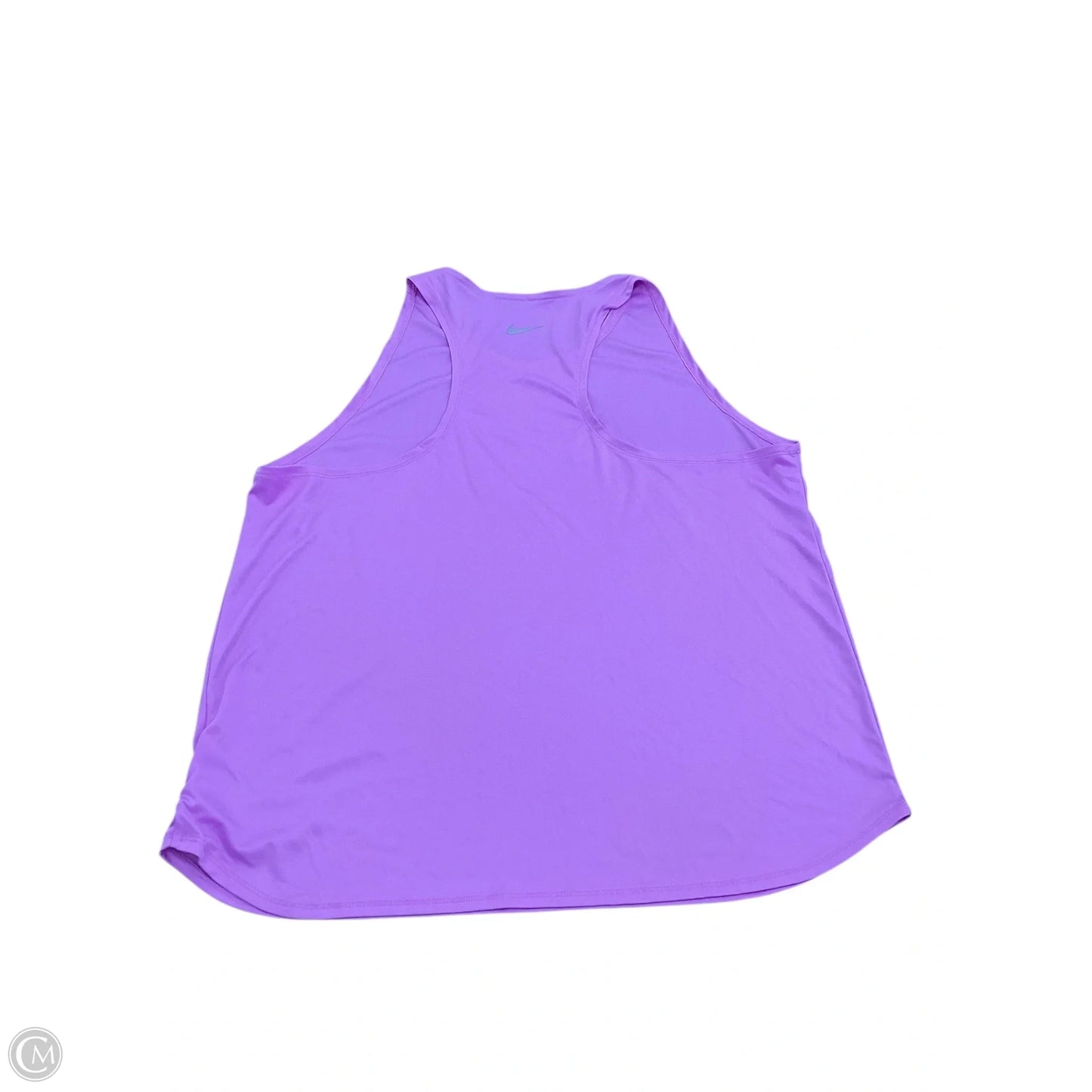 Athletic Tank Top By Nike In Purple, Size: Xl