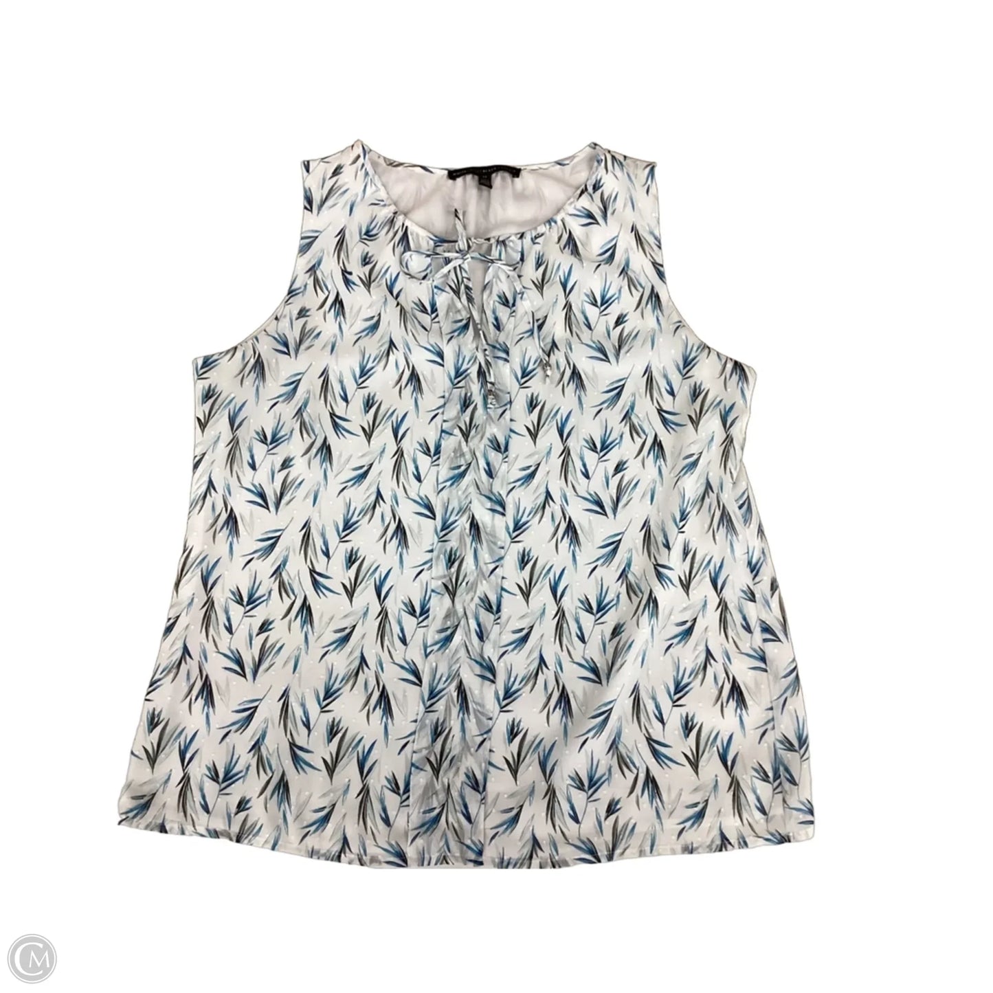 Blouse Sleeveless By White House Black Market In Blue, Size: M