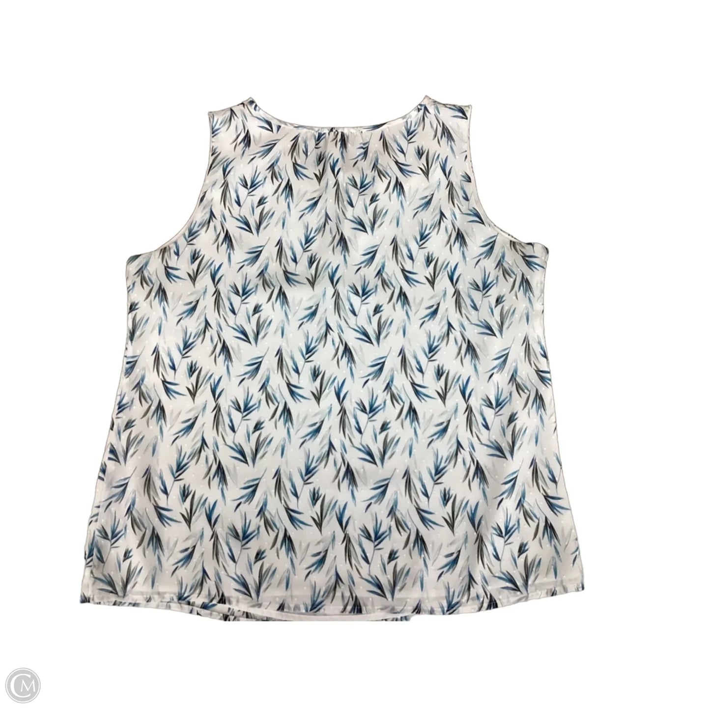 Blouse Sleeveless By White House Black Market In Blue, Size: M