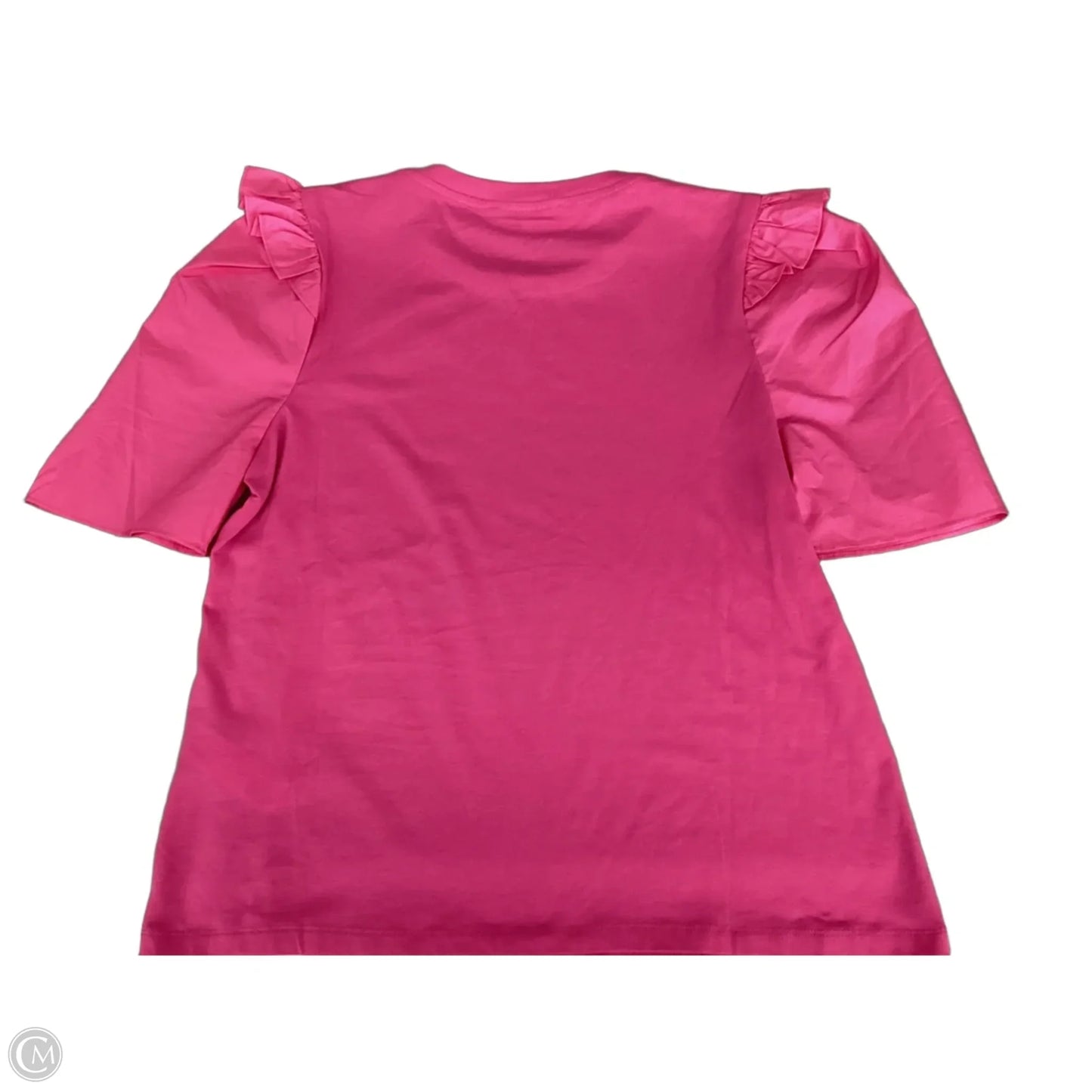 Top Short Sleeve By English Factory In Pink, Size: M