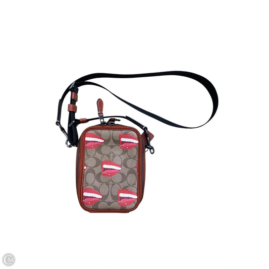 Crossbody Designer By Coach, Size: Small