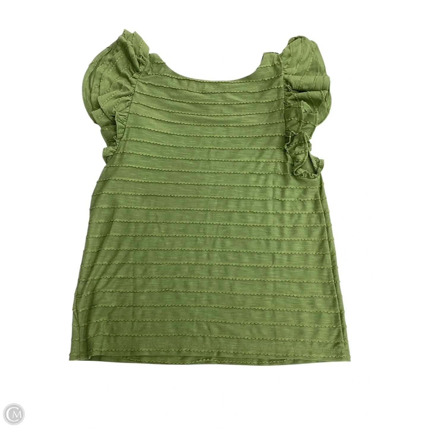 Top Sleeveless By Anthropologie In Green, Size: M