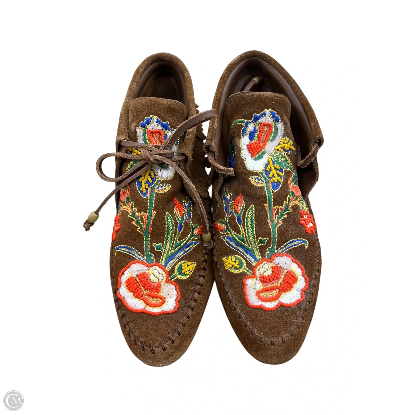 Shoes Designer By Tory Burch In Floral Print, Size: 7