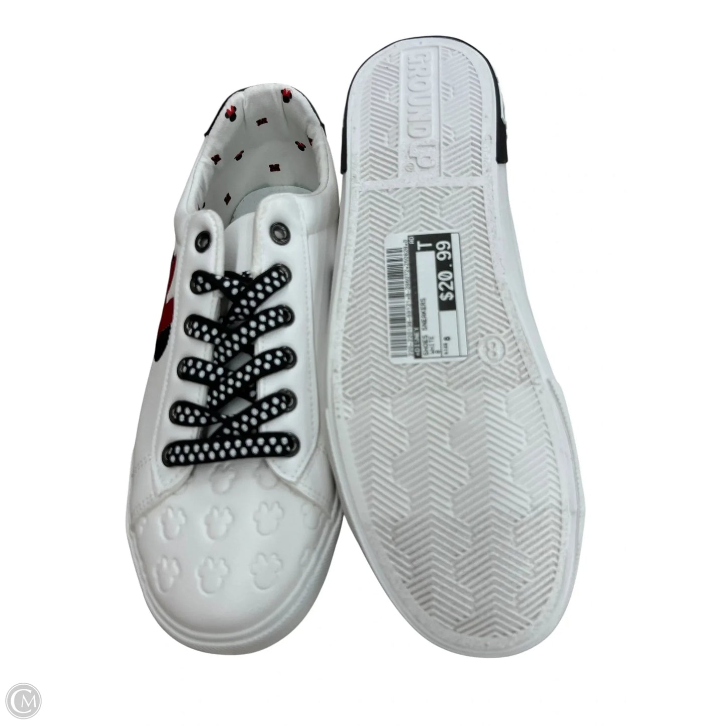 Shoes Sneakers By Disney In White, Size: 8