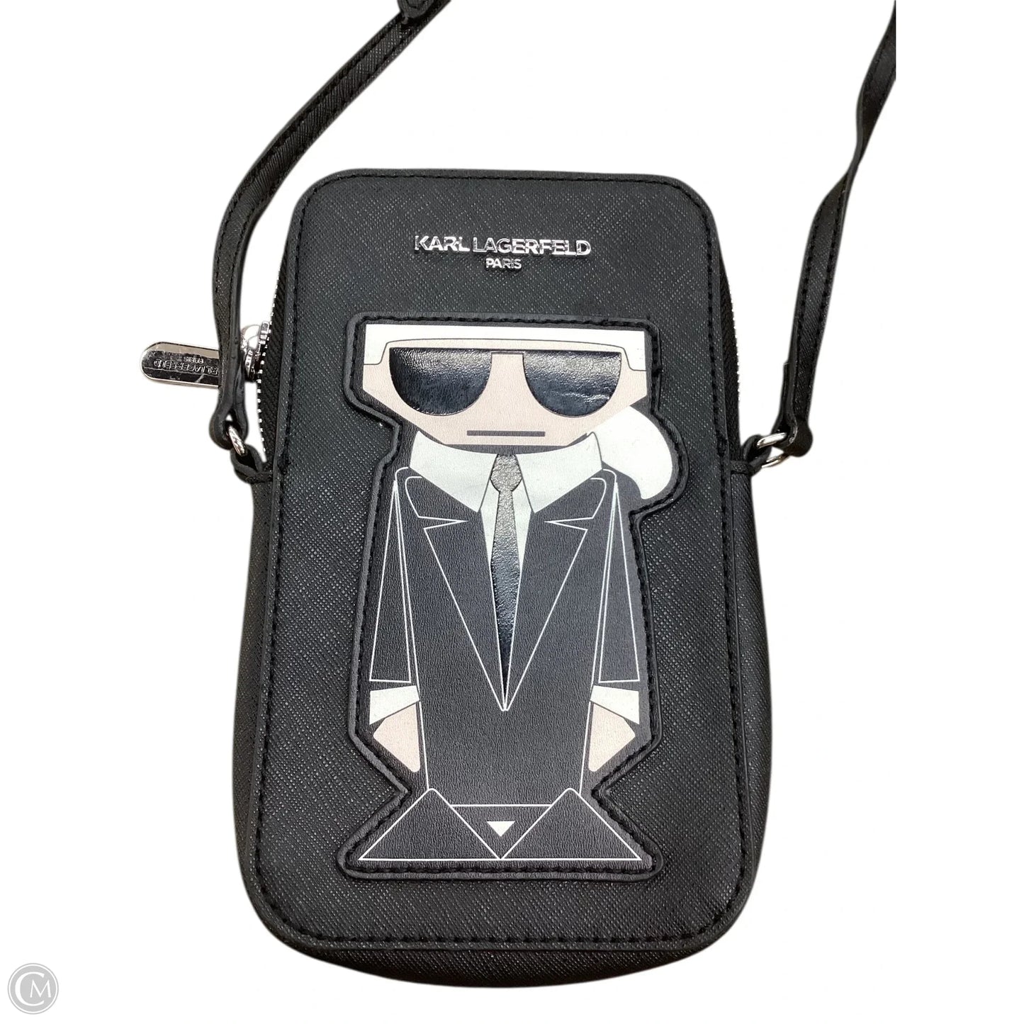 Crossbody Designer By Karl Lagerfeld, Size: Small