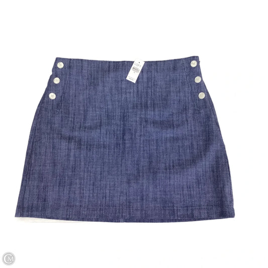 Skirt Mini & Short By Loft In Blue, Size: 14