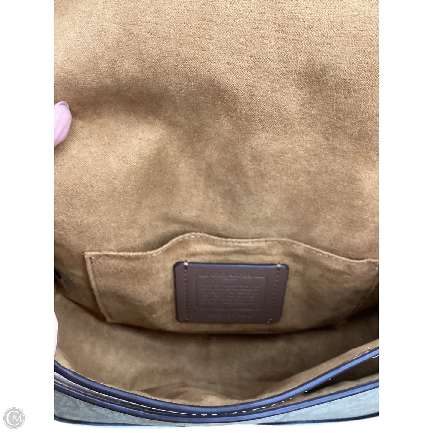 Crossbody Designer By Coach, Size: Small