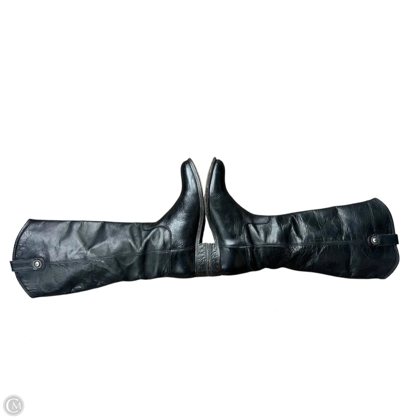 Boots Designer By Frye In Black, Size: 6.5