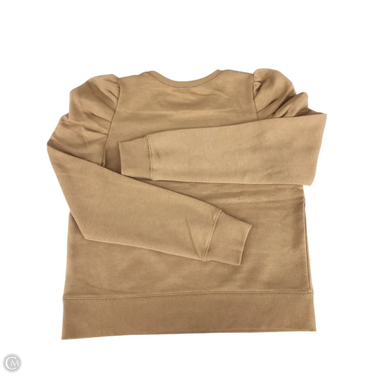 Sweatshirt Designer By Rebecca Minkoff In Tan, Size: M