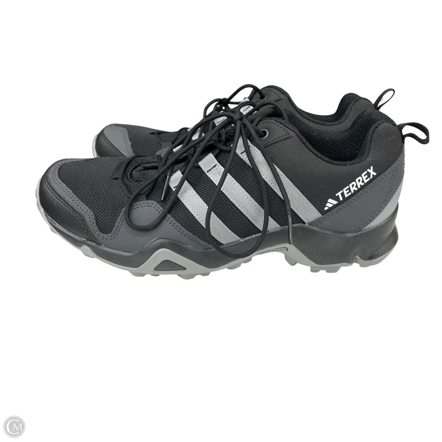 Shoes Athletic By Adidas In Black & Grey, Size: 11