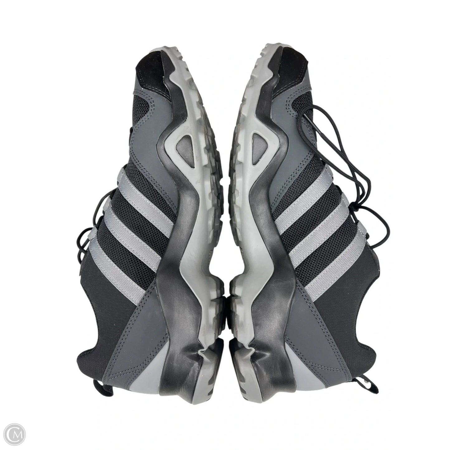 Shoes Athletic By Adidas In Black & Grey, Size: 11
